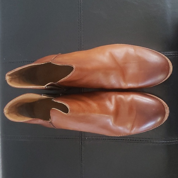 Frye melissa shootie booties congac leather - Picture 6 of 9